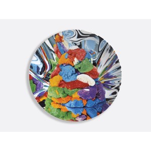 Assiettes COUPES by Jeff Koons porcelaine Bernardaud