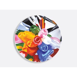 Assiettes COUPES by Jeff Koons porcelaine Bernardaud